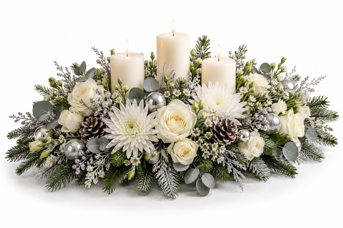 Christmas Collection | Winter Glow Candle Center piece