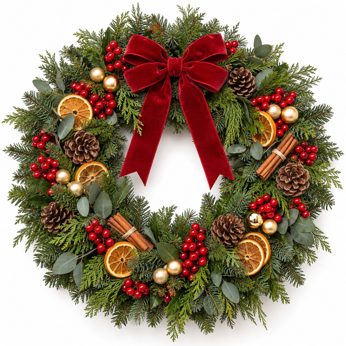 Christmas Collection | Traditional Christmas Wreath