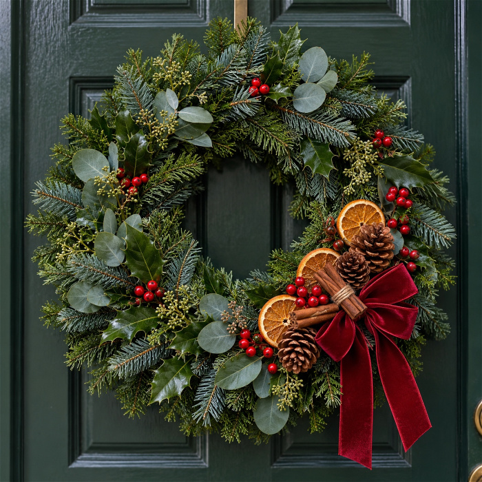 Christmas Collection | Make your own Christmas Door Wreath Kit