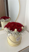 Hat boxes | Red rose hat box