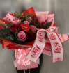 Valentines 2026 | A Dozen Pink & Red Roses Valentines