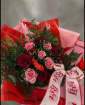 Valentines 2026 | A Dozen Pink & Red Roses Valentines