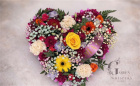 Funeral & Sympathy Flowers | Loose tribute Heart