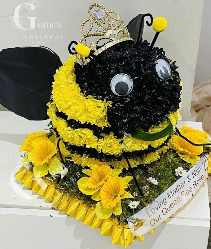 Funeral & Sympathy Flowers | Queen Bee Tribute
