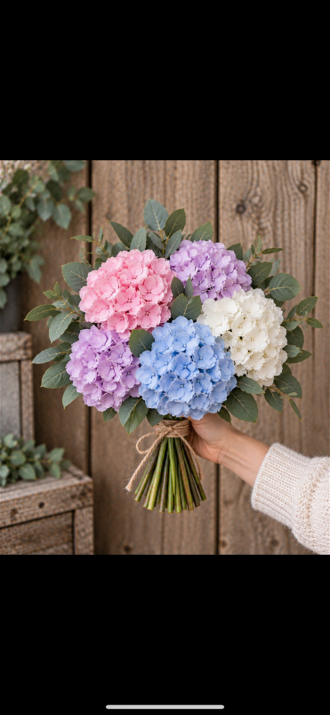Anniversary/ I Love You | Arrangements | Birthday | Bouquets | Gifts | Hydrangea Hugs