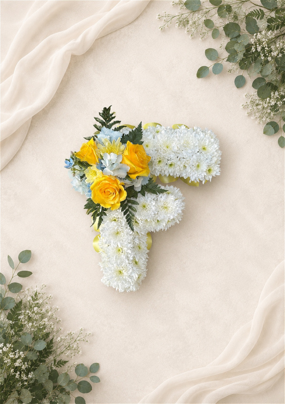 Funeral Flowers | Traditional Letter
