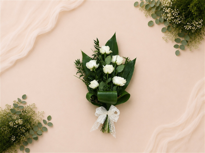 Funeral Flowers | Rose Sheaf