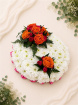 Funeral Flowers | Traditional Posy Pad
