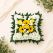 Funeral Flowers | Traditional Cushion
