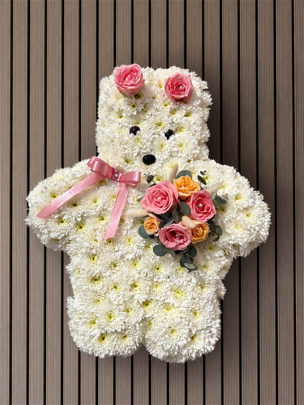 Funeral Flowers | Teddy Bear Tribute