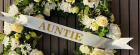 Funeral Flowers | Upsell gifts | Personalised Ribbon
