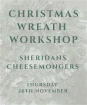Workshops | Sheridans Cheesemongers - Thursday 26th November - 7pm