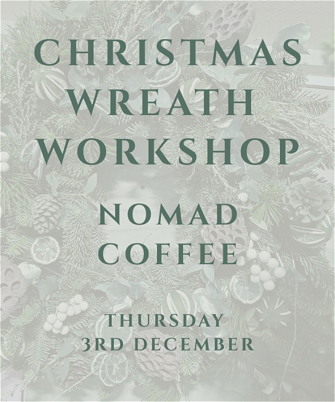 Workshops | Nomad Coffee - Thursday 3rd December - 7pm