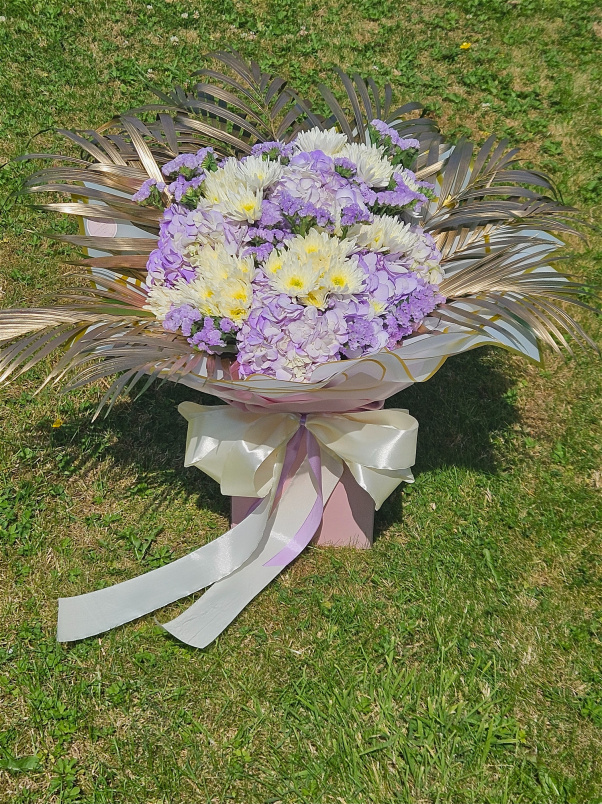 Bouquets | New Baby | Lavender Skies Bouquet