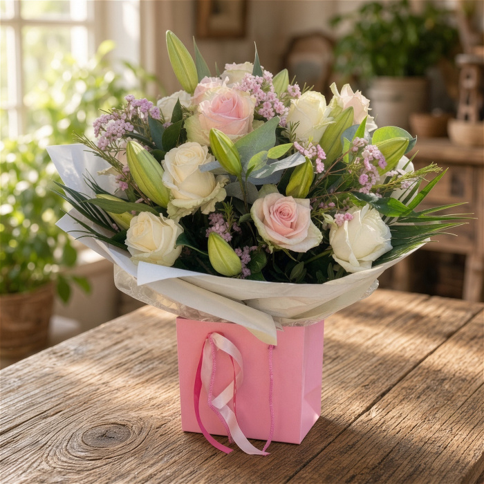 Bouquets | Strawberries & Cream