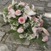 Funerals | Blush Casket Spray