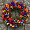 Funerals | True Colours Vibrant Funeral Wreath