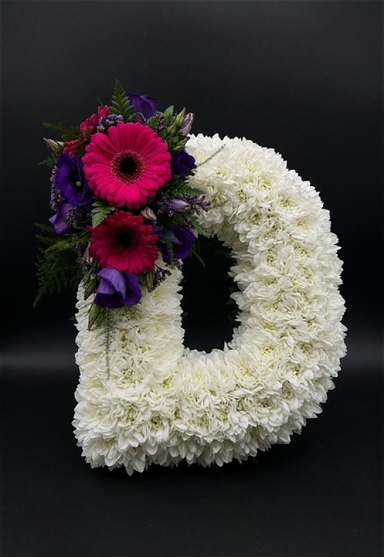 Funeral Flowers | Based letters £50 per letter