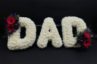Funeral Flowers | Based letters £50 per letter