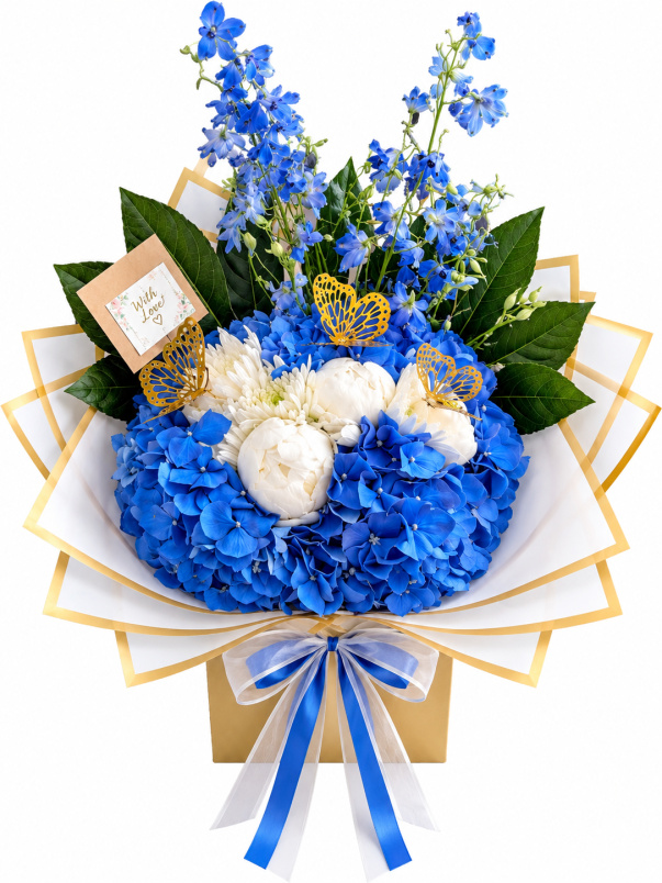 Bouquets | Blue Elegance