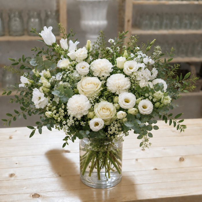 Gift Bouquets | White Whimsy Gift Bouquet
