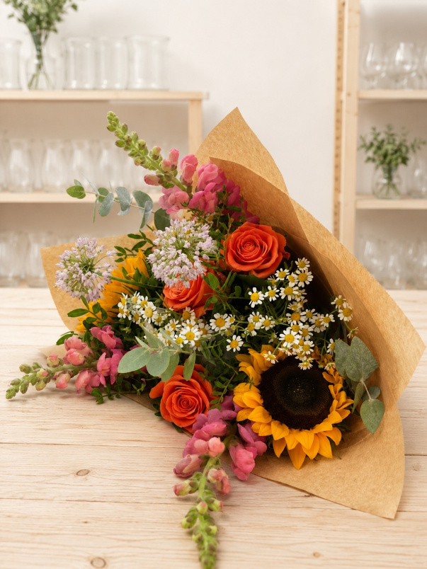 Arrange at Home Flowers | Sunset Fiesta DIY Flower Box