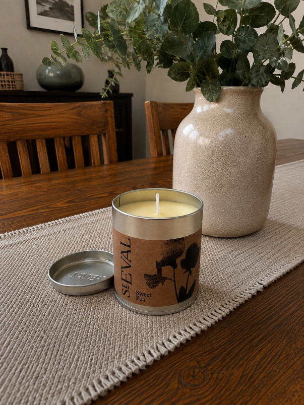 Candles and Diffusers | Sweet Pea Candle Tin
