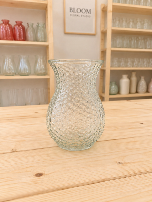 Vases and Homeware | Textured Silhouette Glass Vase