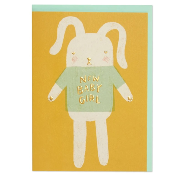 Greetings Cards | New Baby Girl Greeting Card