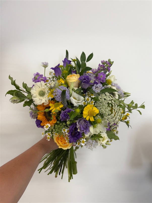 Wedding Flowers | Summer Meadow Bridal Bouquet
