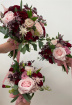 Wedding Flowers | Burgundy and Blush Bridal Bouquet