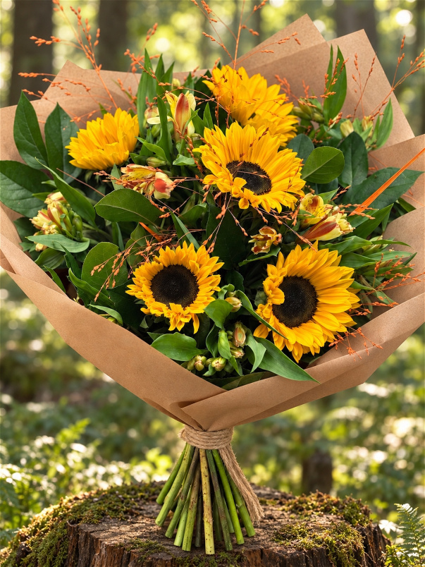 Bouquets | Stem styled sunflower