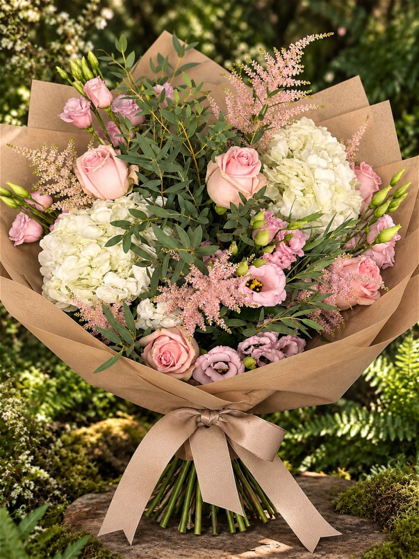 Bouquets | Stem styled pink