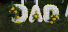 Funeral Flowers | Letters ( DAD )