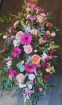 Funeral Flowers | Funeral Tributes | Coffin Top in Shades of Pink