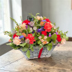 Arrangements | florists choice basket arrangement