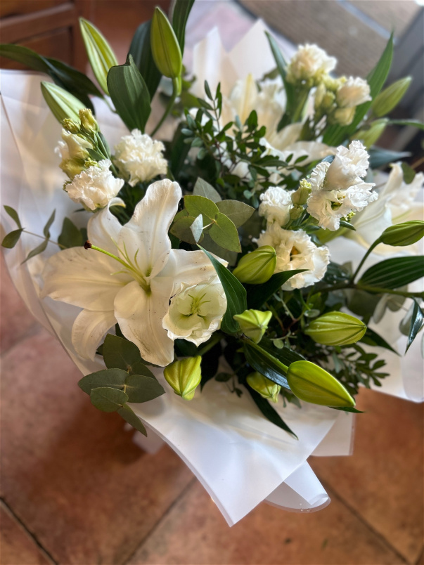 Sympathy Flowers | Love And Kindness ~ Sympathy Hand-tie