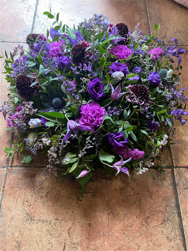 Posies | Deep Purple Garden Floral Posy
