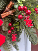 Fresh Christmas wreaths | Berry Red ~ Fresh Christmas wreath