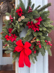 Fresh Christmas wreaths | Berry Red ~ Fresh Christmas wreath