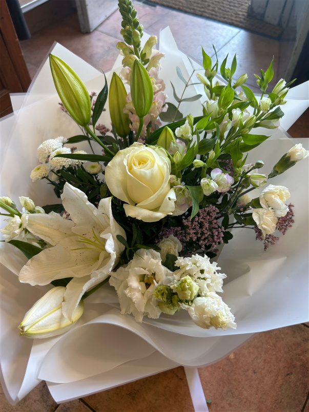 Sympathy Flowers | Thinking Of You ~ Sympathy Hand-tie