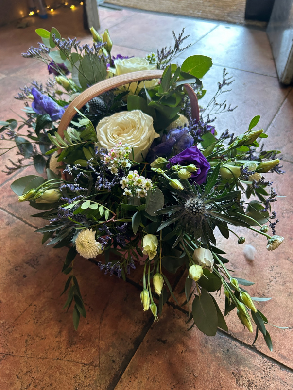 Baskets | Scottish Blossom  ~ Flower Basket