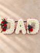 Funeral ~ Letters Tributes | Dad ~ Floral Named Tributes