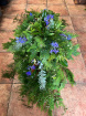 Sympathy Sprays | Woodland Blue Sympathy Spray ~ With Camomile & Delphinium