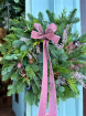 Christmas 2025 | Frosted Pink  ~ Fresh Christmas Wreath