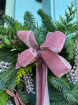 Christmas 2025 | Frosted Pink  ~ Fresh Christmas Wreath