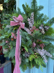 Christmas 2025 | Frosted Pink  ~ Fresh Christmas Wreath