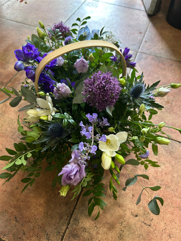 Flower Baskets | Serenity  Flower ~ Basket