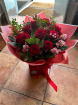 All Rose Hand-Ties | Pure Love ~ Red Rose Boxed Hand-Tie