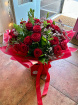 All Rose Hand-Ties | Pure Love ~ Red Rose Boxed Hand-Tie